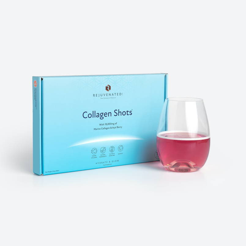 Колагенові шоти для красивої шкіри з ягодами Асаї Rejuvenated Collagen Shots with Marine Collagen & Acai Berry
